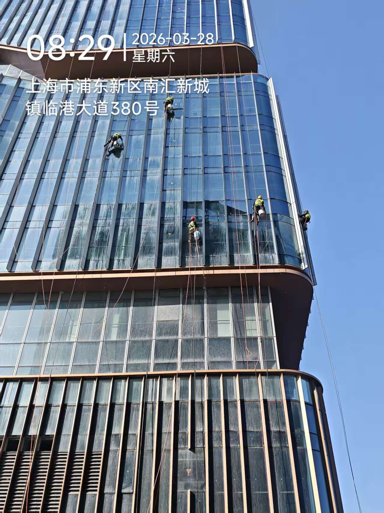 金东区高空幕墙清洗